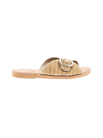 Pre-owned Splendid Sandals In Gold