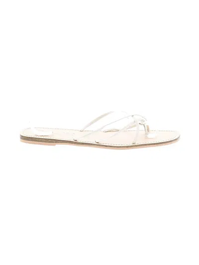 Pre-owned Splendid Sandals In Ivory
