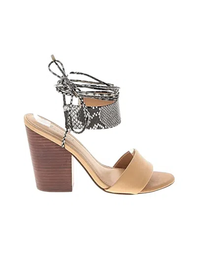 Pre-owned Splendid Sandals In Tan
