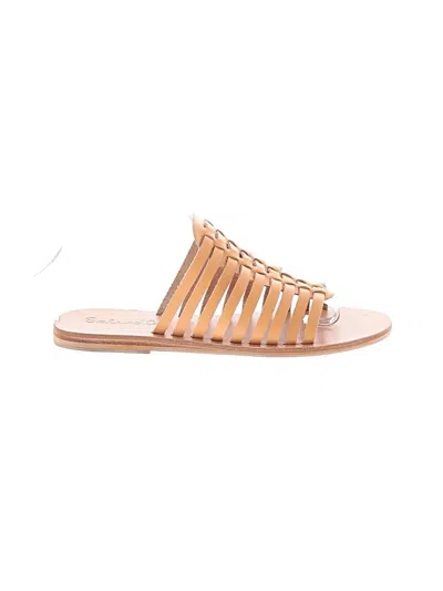 Pre-owned Splendid Sandals In Tan