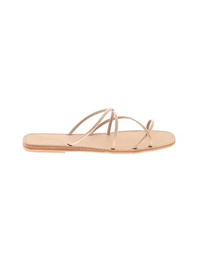 Pre-owned Splendid Sandals In Tan