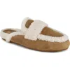Splendid Sandra Faux Fur Mule In Brown