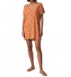 Splendid Sandro Eyelet Dress In Orange Tiger In Orange