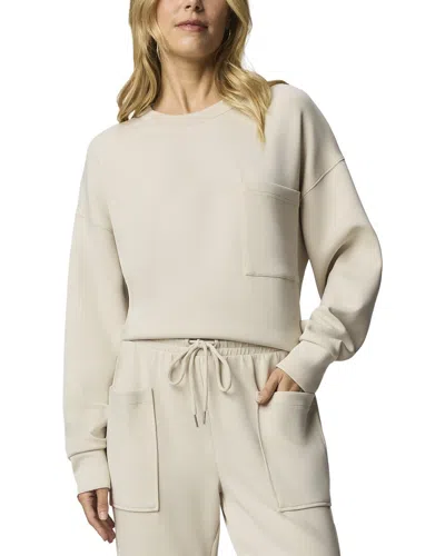 Splendid Scubasoft Crewneck In White