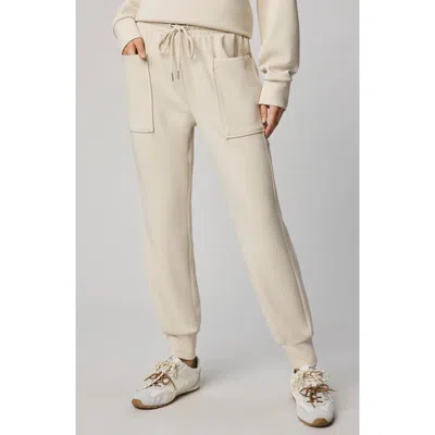 Splendid Scubasoft Drawstring Joggers In Neutral