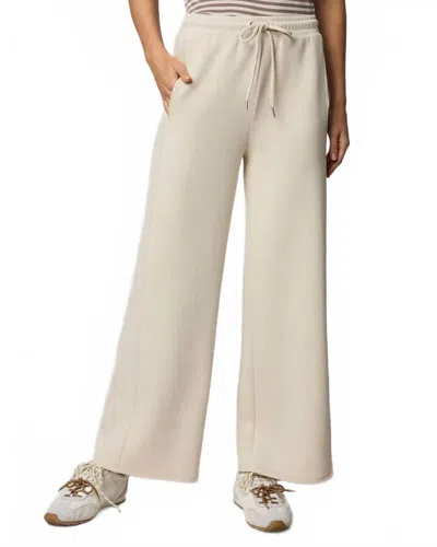 Splendid Scubasoft Wide Leg Pants In Pale Oak In Multi