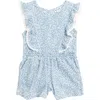 Splendid Seaside Floral Romper In Seaside Multi