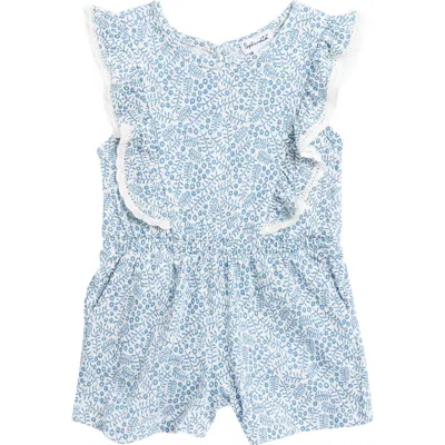 Splendid Babies'  Seaside Floral Romper In Seaside Multi