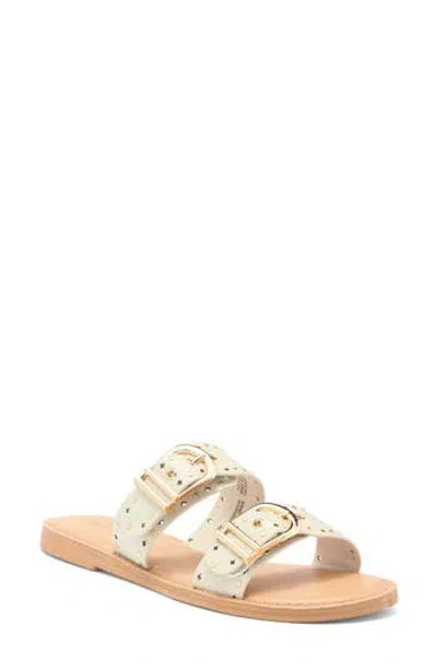 Splendid Seena Slide Sandal In White