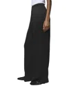 Splendid Serena Satin Pull-on Pants In Black