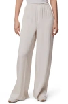 Splendid Serena Satin Pull-on Pants In Neutral