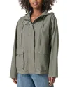 Splendid Serenity Hooded Cotton Utility Jacket In Soft Vob