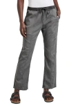 Splendid Womens Pocket Lyocell Straight Leg Pants In Stone