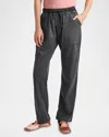 Splendid Shay Twill Pants In Lead