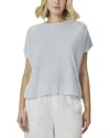 Splendid Shirred T-shirt In Multi