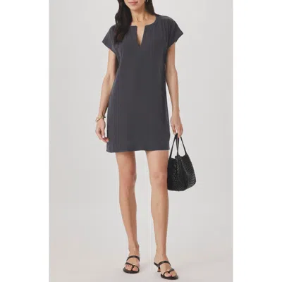 Splendid Short Sleeve Shift Dress In Blue
