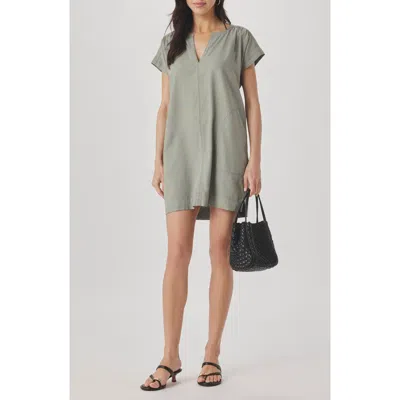 Splendid Short Sleeve Shift Dress In Green