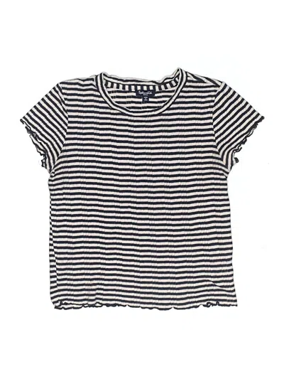 Pre-owned Splendid Kids' Short Sleeve T-shirt In Ivory