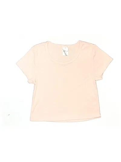 Pre-owned Splendid Kids' Short Sleeve T-shirt In Pink