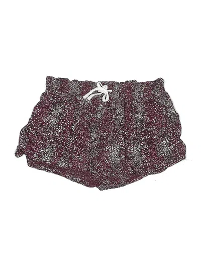 Pre-owned Splendid Shorts In Burgundy
