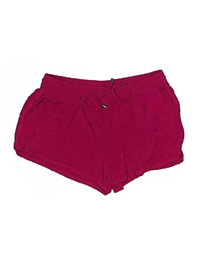 Pre-owned Splendid Shorts In Burgundy