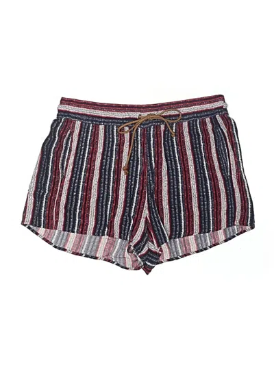 Pre-owned Splendid Shorts In Burgundy