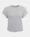 Splendid Skye Short-sleeve Tee In Heather Grey