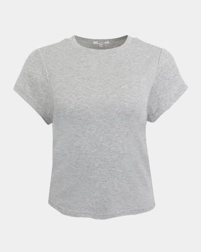 Splendid Skye Short-sleeve Tee In Heather Grey