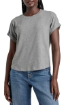 Splendid Skye Slub T-shirt In Heather Grey