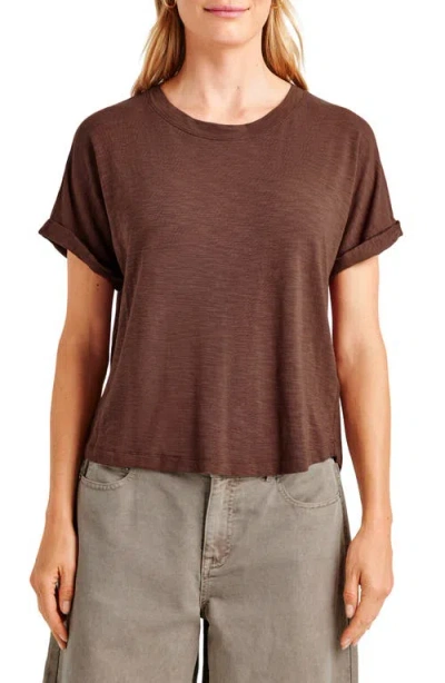 Splendid Skye Slub T-shirt In Spice