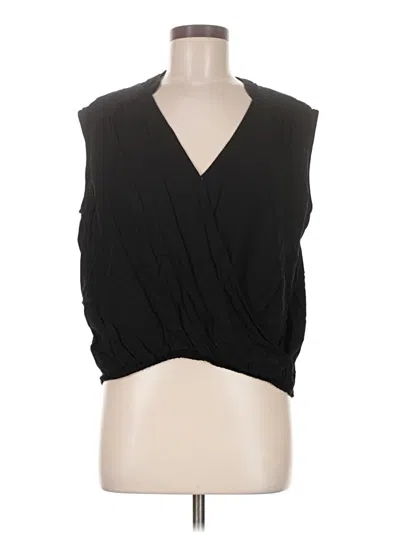 Pre-owned Splendid Sleeveless Blouse In Black