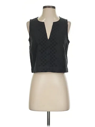Pre-owned Splendid Sleeveless Blouse In Black