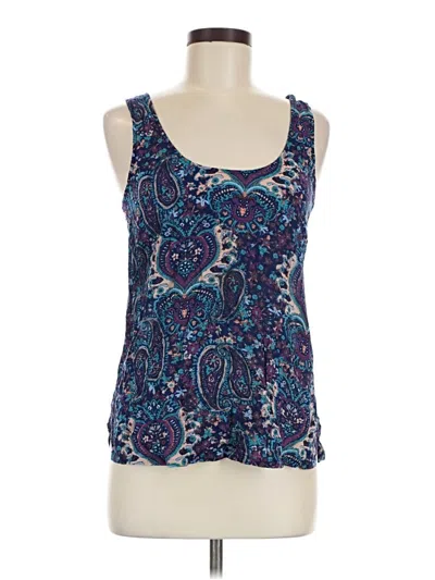 Pre-owned Splendid Sleeveless Blouse In Blue