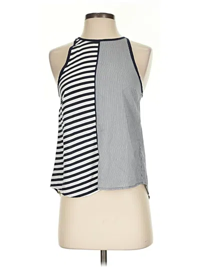 Pre-owned Splendid Sleeveless Blouse In Blue
