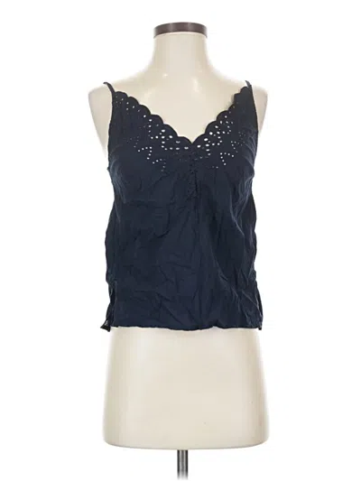 Pre-owned Splendid Sleeveless Blouse In Blue