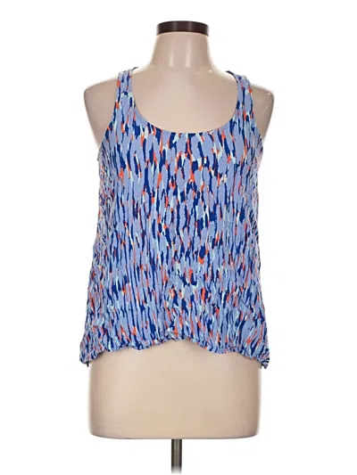 Pre-owned Splendid Sleeveless Blouse In Blue