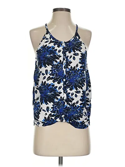 Pre-owned Splendid Sleeveless Blouse In Blue