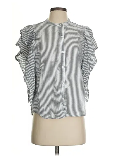 Pre-owned Splendid Sleeveless Blouse In Gray