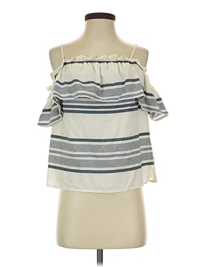 Pre-owned Splendid Sleeveless Blouse In Gray