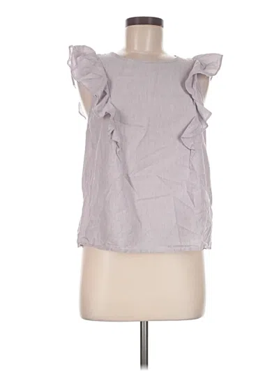 Pre-owned Splendid Sleeveless Blouse In Gray