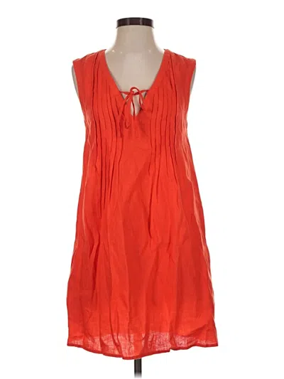 Pre-owned Splendid Sleeveless Blouse In Orange