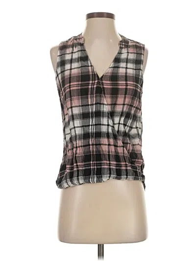 Pre-owned Splendid Sleeveless Blouse In Pink