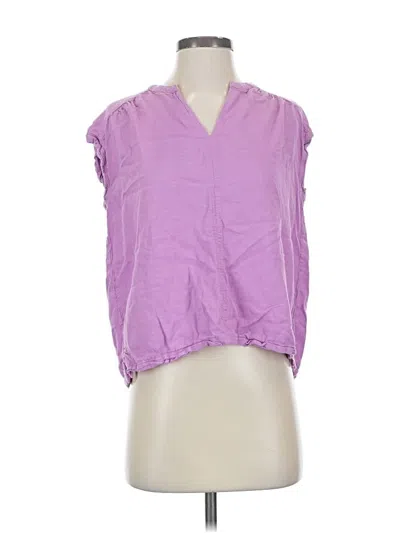 Pre-owned Splendid Sleeveless Blouse In Purple