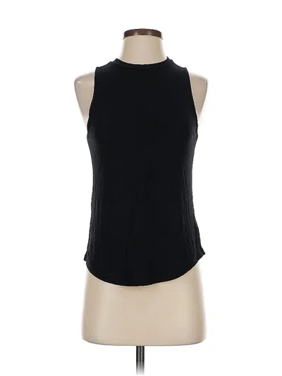 Pre-owned Splendid Sleeveless T-shirt In Black