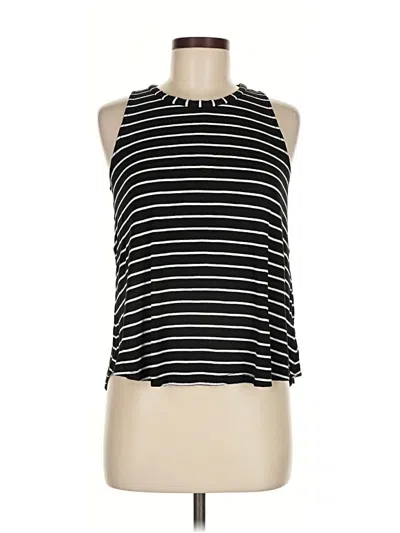 Pre-owned Splendid Sleeveless T-shirt In Black