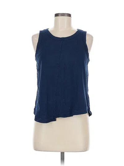 Pre-owned Splendid Sleeveless T-shirt In Blue