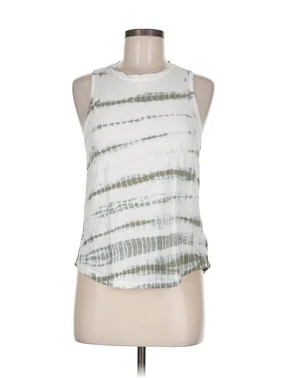 Pre-owned Splendid Sleeveless T-shirt In Silver