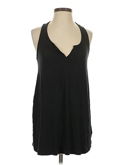 Pre-owned Splendid Sleeveless Top Black Halter Neckline Tops