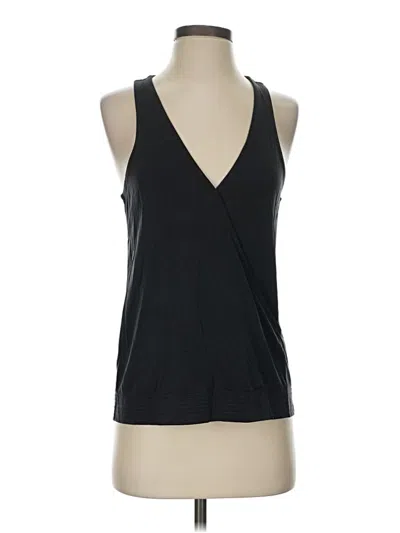 Pre-owned Splendid Sleeveless Top Black Halter Neckline Tops