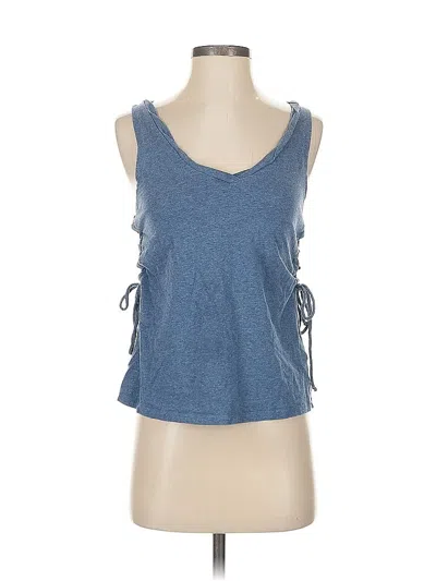Pre-owned Splendid Sleeveless Top Blue Sweetheart Neckline Tops